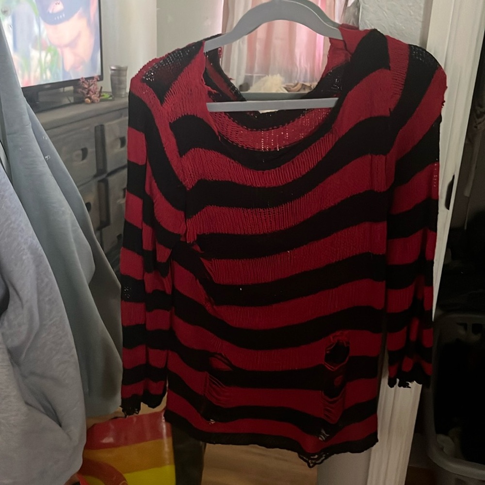 Holy sweater off the shoulder never worn